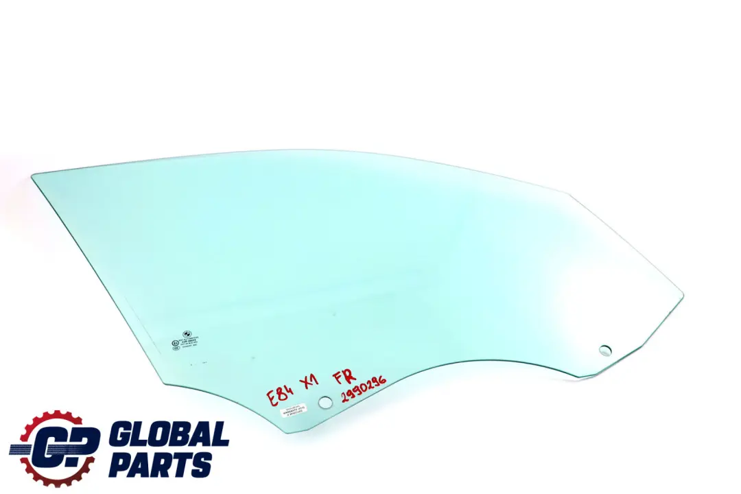 BMW X1 E84 Front Door Side Window Glass Green Right O/S AS2 - SKU 2990296 - Part number 2990296