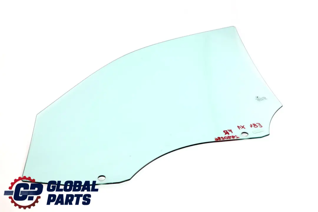 Vetro Finestrino Laterale Portiera Anteriore Destra Verde AS2 per BMW X1 E84 con numero di parte 2990296 BMW X1 E84 Vetro Finestrino Laterale Portiera Anteriore Destra Verde AS2 - SKU 2990296 - Numero di parte 2990296