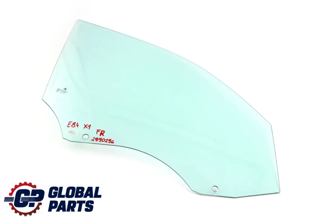 BMW X1 E84 Front Door Side Window Glass Green Right O/S AS2 - SKU 2990296 - Part number 2990296
