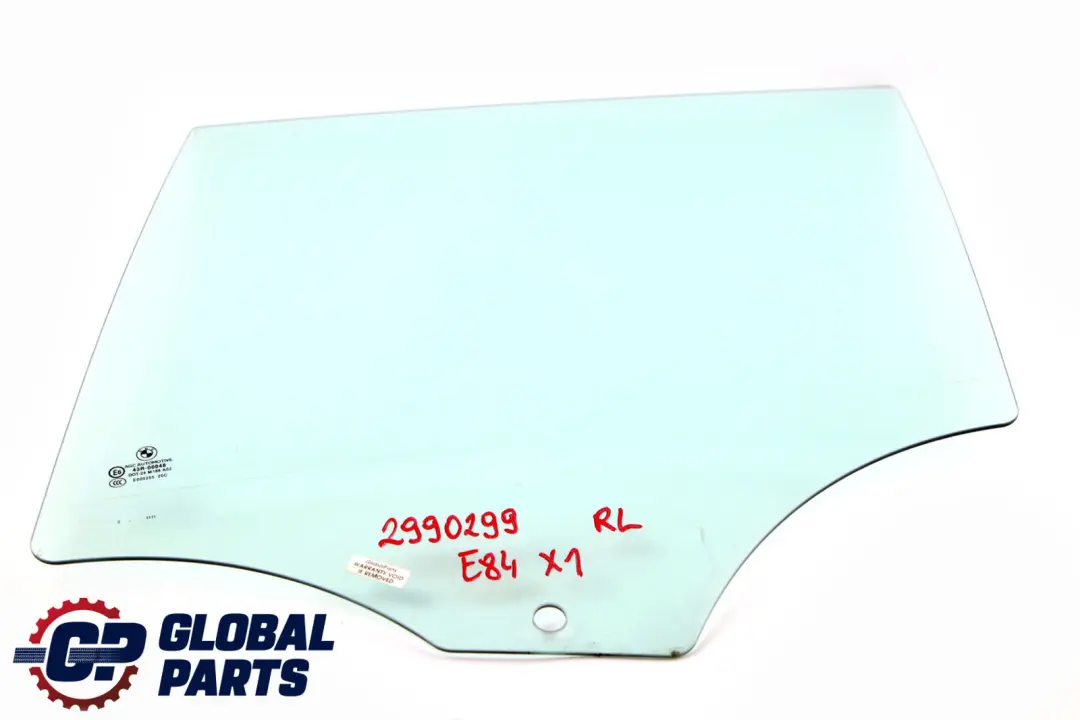 Finestrino Verde Porta Posteriore Sinistra per BMW X1 E84 con numero di parte 2990299 BMW X1 E84 Finestrino Verde Porta Posteriore Sinistra - SKU 2990299 - Numero di parte 2990299