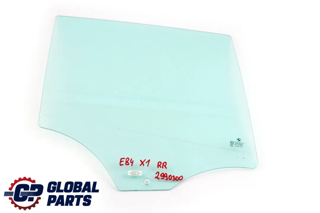 BMW X1 E84 Rear Right O/S Door Side Green Window Glass AS2 - SKU 2990300 - Part number 2990300