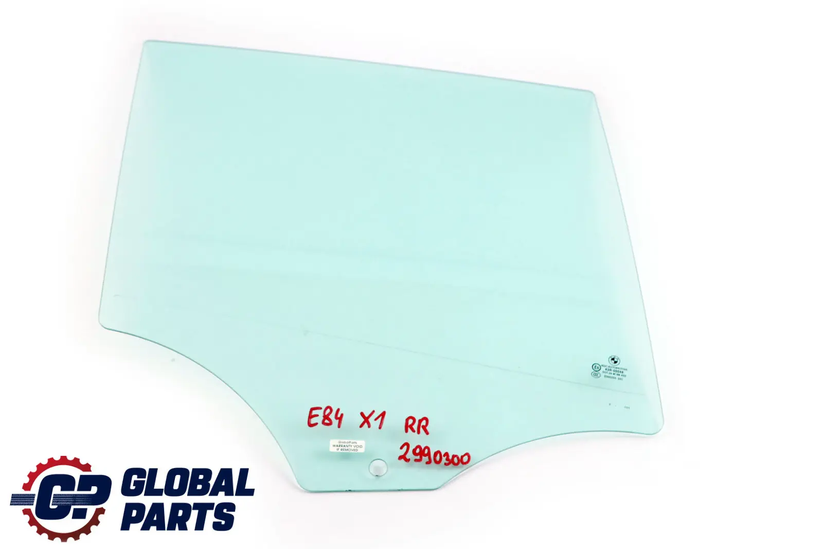 BMW X1 E84 Rear Right O/S Door Side Green Window Glass AS2 2990300