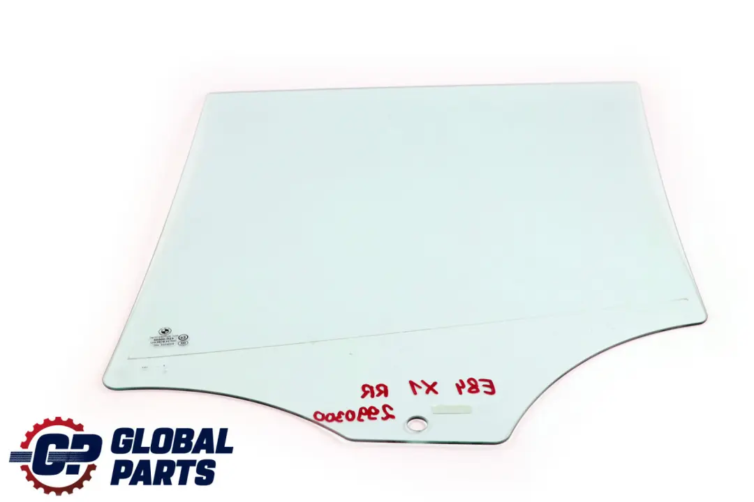 Right O/S Door Side Green Window Glass AS2 to BMW X1 E84 Rear with Part number 2990300 BMW X1 E84 Rear Right O/S Door Side Green Window Glass AS2 - SKU 2990300 - Part number 2990300