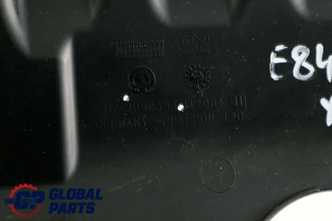 *BMW X1 er E84 Abdeckung Unten Stossfänger Hinten für mit Teilenummer 2990383 *BMW X1 er E84 Abdeckung Unten Stossfänger Hinten - SKU 2990383 - Teilenummer 2990383