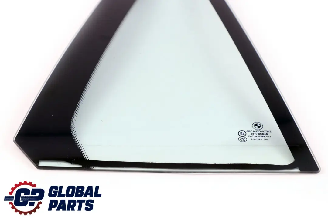 Porta Posteriore Destra Vetro Laterale Verde Fisso AS2 per BMW X1 E84 con numero di parte 2990396 BMW X1 E84 Porta Posteriore Destra Vetro Laterale Verde Fisso AS2 - SKU 2990396 - Numero di parte 2990396