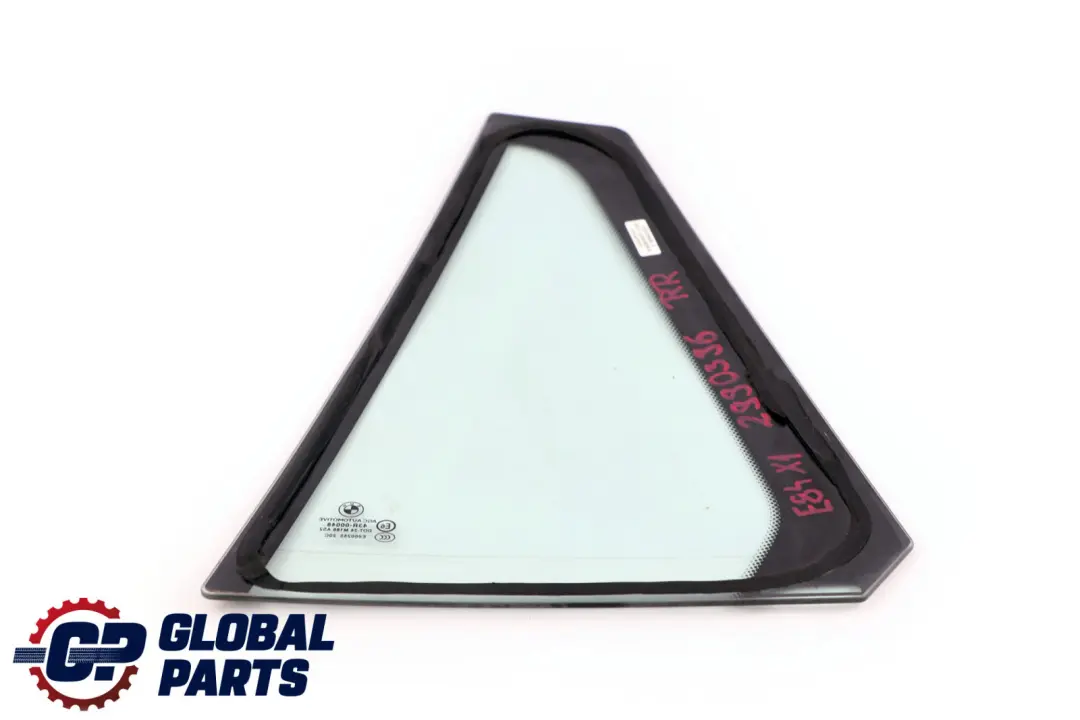 BMW X1 E84 Porta Posteriore Destra Vetro Laterale Verde Fisso AS2 - SKU 2990396 - Numero di parte 2990396
