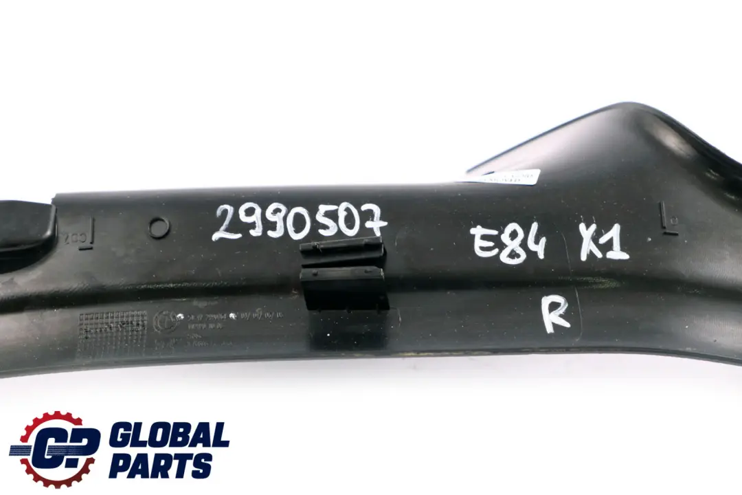 BMW X1 Series E84 Cover Strip Entrance Inner Rear Left N/S Black - SKU 2990507 - Part number 2990507