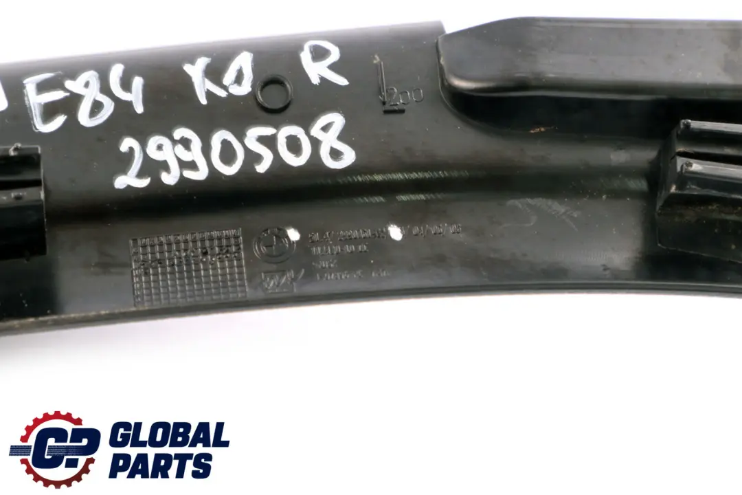 BMW X1 E84 Bandella di Protezione Ingresso Interno Post Destro Nero - SKU 2990508 - Numero di parte 2990508