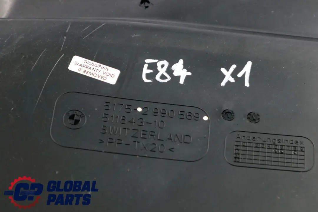BMW X1 E84 Osłona Obudowa Płyta Podwozia - SKU 2990569 - Numer Części 2990569