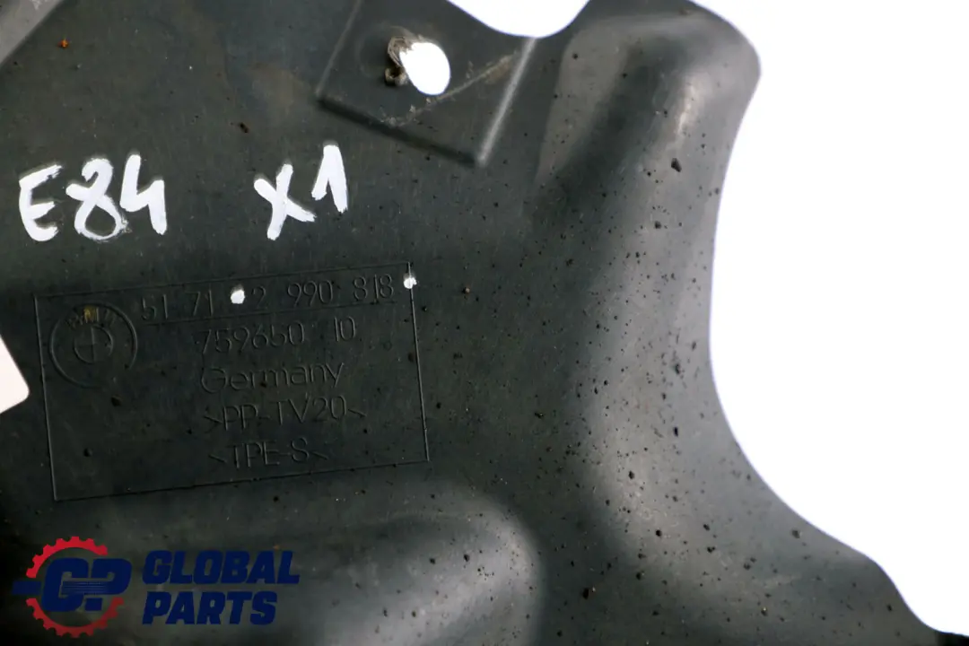 BMW E84 Motor Paso De Rueda Delantero Derecho Tapa Protectora De Eje - SKU 2990818 - Número de pieza 2990818