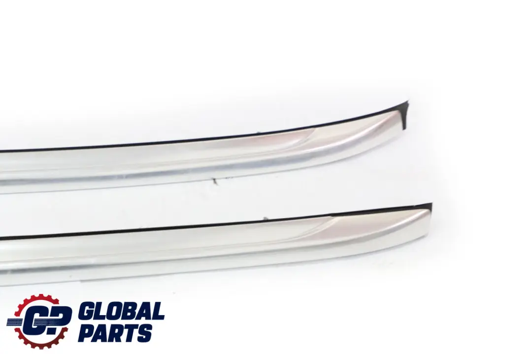 Left Right N/O/S Roof Railing Rack Moulding Trim Alu Chrome Set to BMW X1 E84 with Part number 2990985 BMW X1 E84 Left Right N/O/S Roof Railing Rack Moulding Trim Alu Chrome Set - SKU 2990985 - Part number 2990985