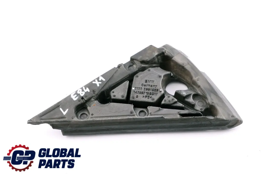 Tenuta Specchio Triangolare Porta Davanti Interno SX per BMW X1 E84 con numero di parte 2991089 BMW X1 E84 Tenuta Specchio Triangolare Porta Davanti Interno SX - SKU 2991089 - Numero di parte 2991089