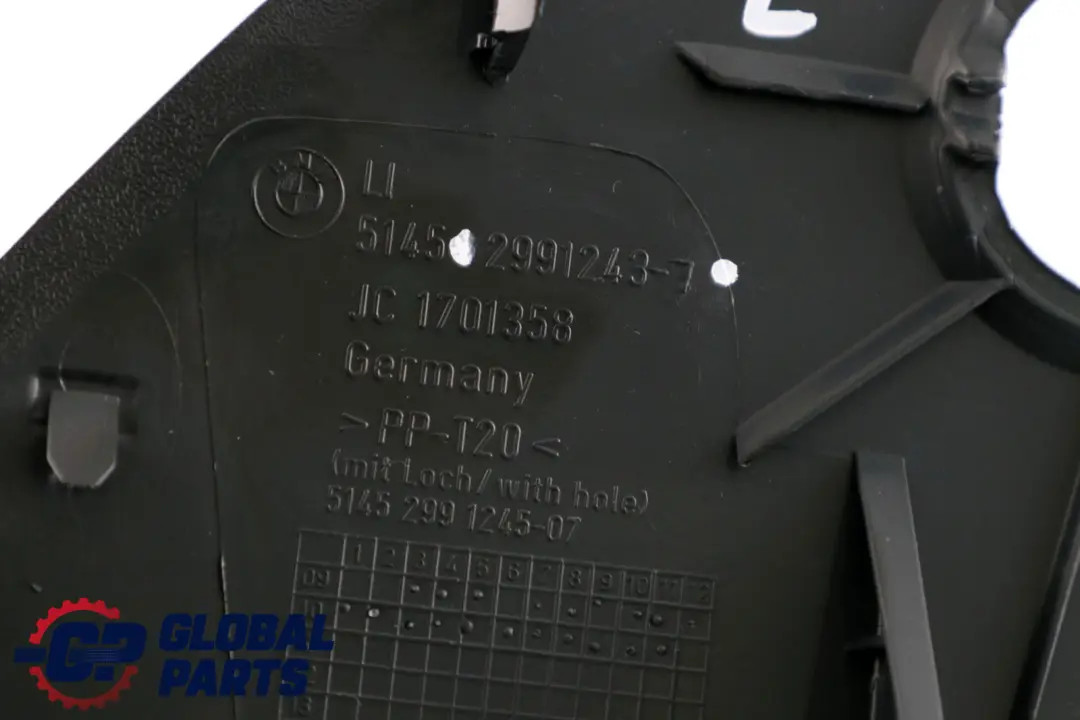 Apertura Copertura Dashboard Pannello Strumentazione SX per BMW X1 E84 con numero di parte 2991243 BMW X1 E84 Apertura Copertura Dashboard Pannello Strumentazione SX - SKU 2991243 - Numero di parte 2991243