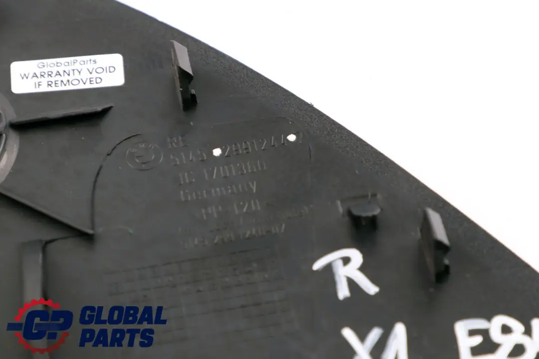 Osłona deski rozdzielczej prawy do BMW X1 E84 o numerze 2991244 BMW X1 E84 Osłona deski rozdzielczej prawy - SKU 2991244 - Numer Części 2991244