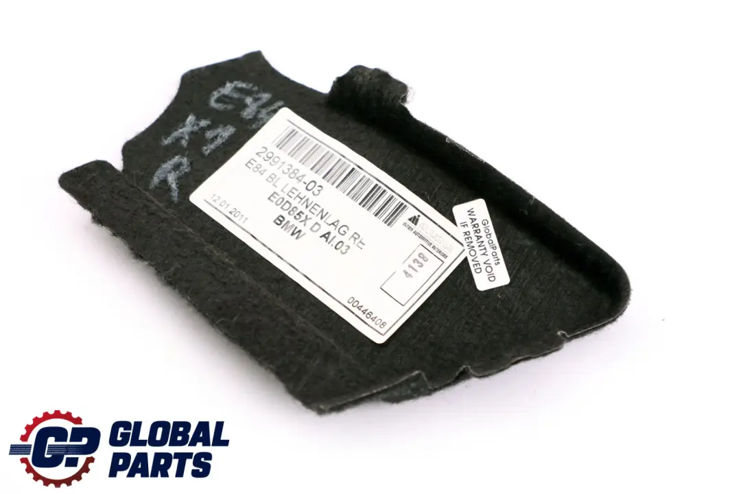 BMW X1 Series E84 Garniture du panneau de coffre intérieur droit - SKU 2991384 - Numéro de pièce 2991384