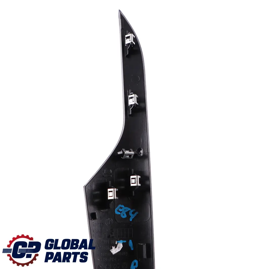 BMW E84 Striscia Porta Anteriore Posteriore Sinistra Alto Glos Nero - SKU 2991389-2 - Numero di parte 2991389