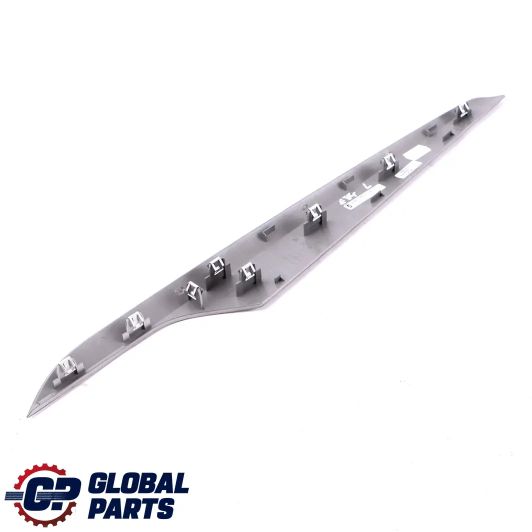 Strip Trim Cover Puerta Delantera Trasera Izquierda Satinsilber Plata para BMW E84 con número de pieza 2991389 BMW E84 Strip Trim Cover Puerta Delantera Trasera Izquierda Satinsilber Plata - SKU 2991389 - Número de pieza 2991389