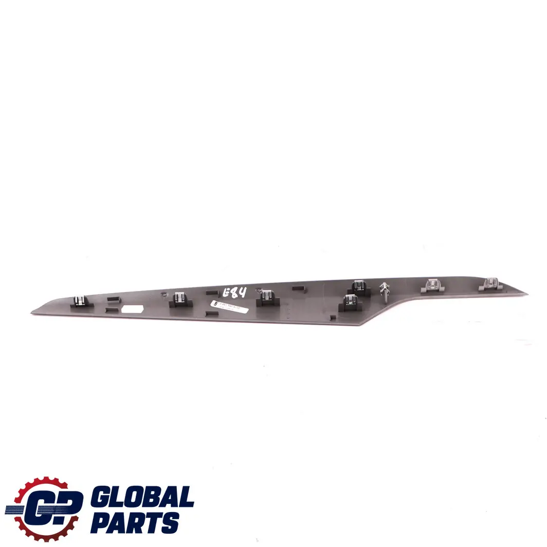 BMW E84 Cubre Liston Puerta Delantera Trasera Derecha Satinado Plata - SKU 2991390 - Número de pieza 2991390