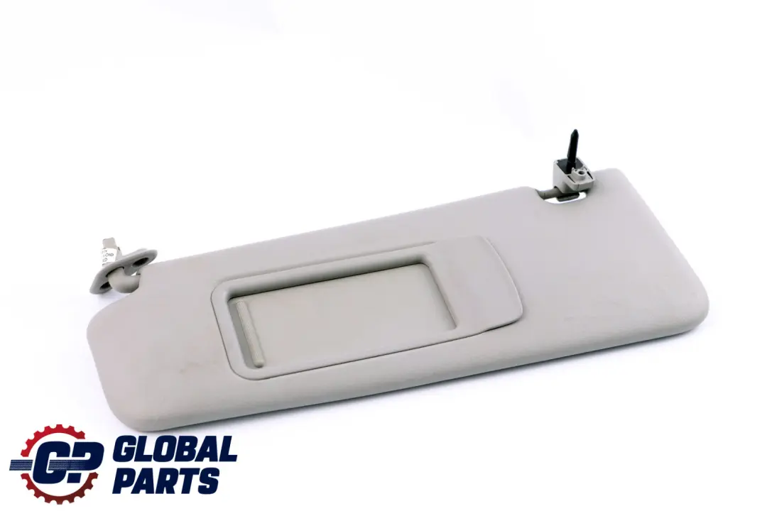 Sonnen Blende mit Spiegel Links Grau für BMW E90 E91 LCI mit Teilenummer 2991743 BMW E90 E91 LCI Sonnen Blende mit Spiegel Links Grau - SKU 2991743 - Teilenummer 2991743