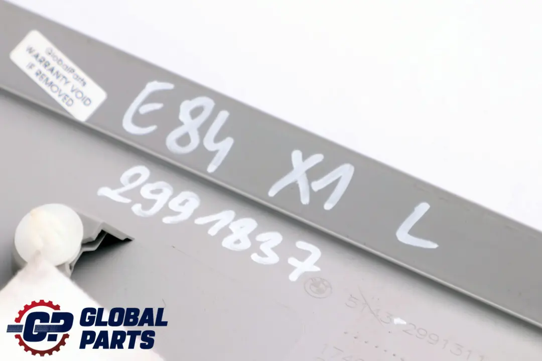 *BMW X1 er E84 Blende Abderckung D-Säule Hinten Links Fenster Grau 2991311 für mit Teilenummer 2991837 *BMW X1 er E84 Blende Abderckung D-Säule Hinten Links Fenster Grau 2991311 - SKU 2991837 - Teilenummer 2991837