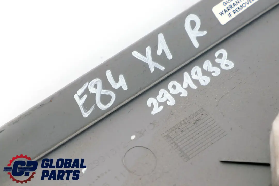 BMW X1 Series E84 Cover Column D Trim Grey Right O/S 2991312 - SKU 2991838 - Part number 2991838