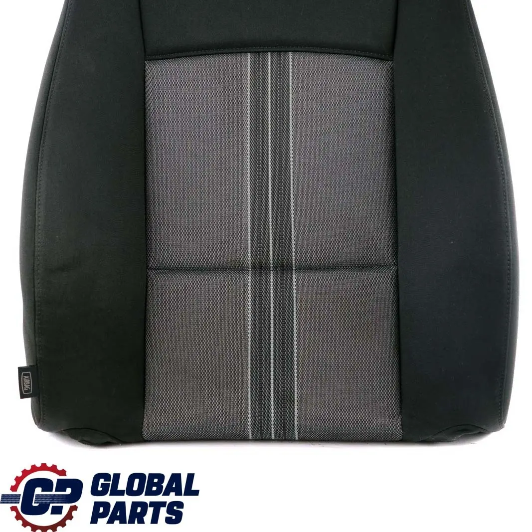 BMW X1 E84 Front Right O/S Basic Seat Backrest Cover Cloth Anthracite Silver - SKU 2992610-1 - Part number 2992610