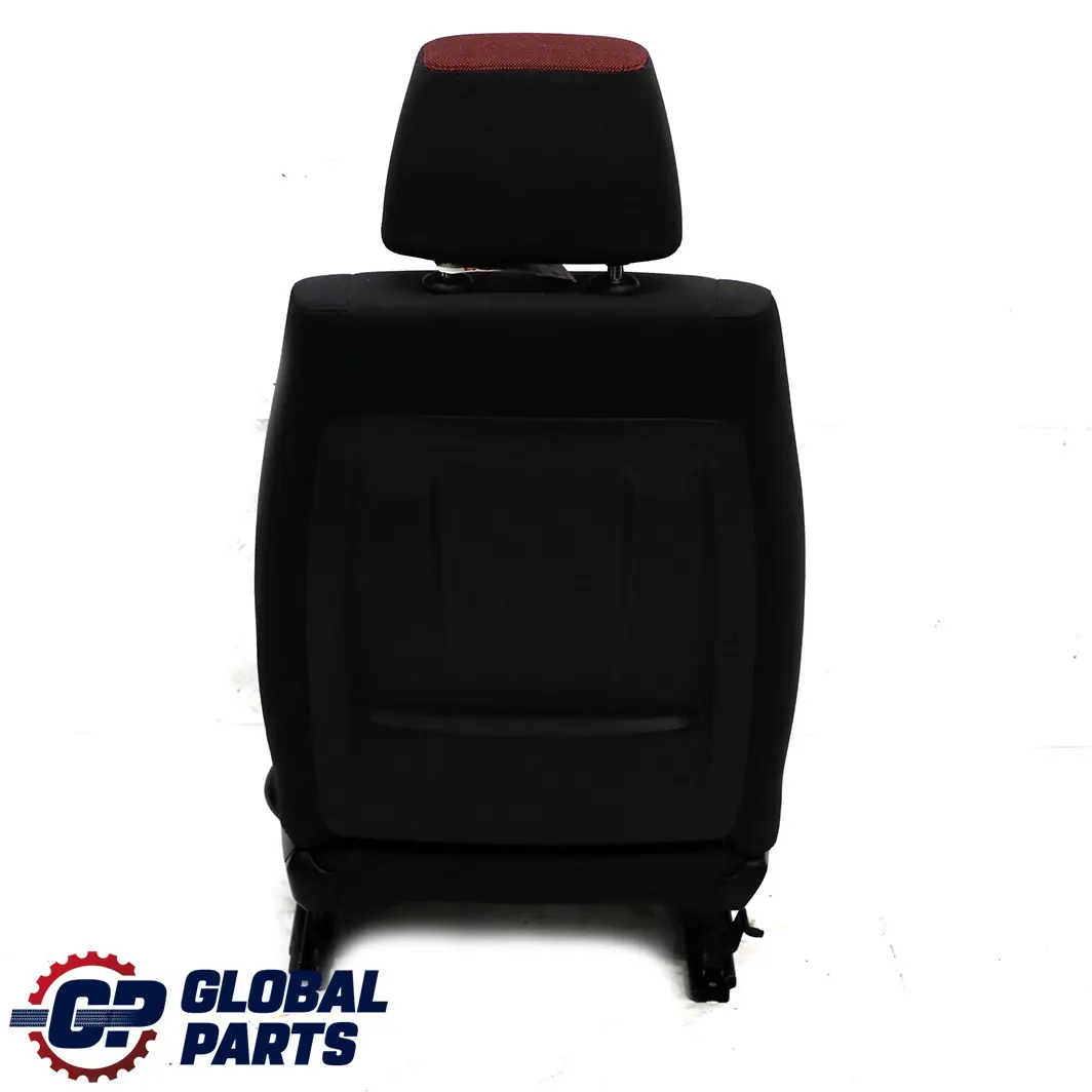Front Left N/S Seat Cloth Fabric Anthracite Median Vermilion Rot Red to BMW X1 E84 with Part number 2992611 BMW X1 E84 Front Left N/S Seat Cloth Fabric Anthracite Median Vermilion Rot Red - SKU 2992611 - Part number 2992611