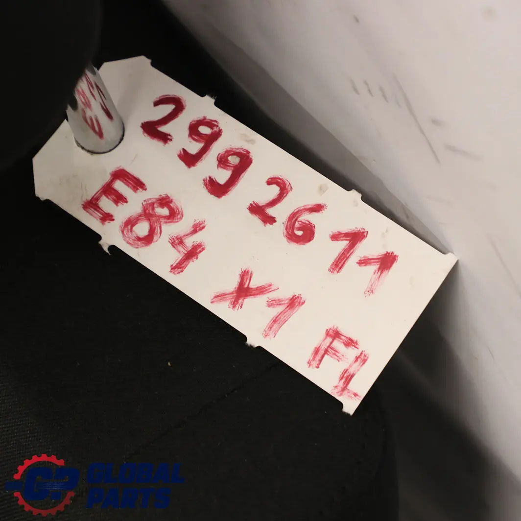 BMW X1 E84 Front Left N/S Seat Cloth Fabric Anthracite Median Vermilion Rot Red - SKU 2992611 - Part number 2992611