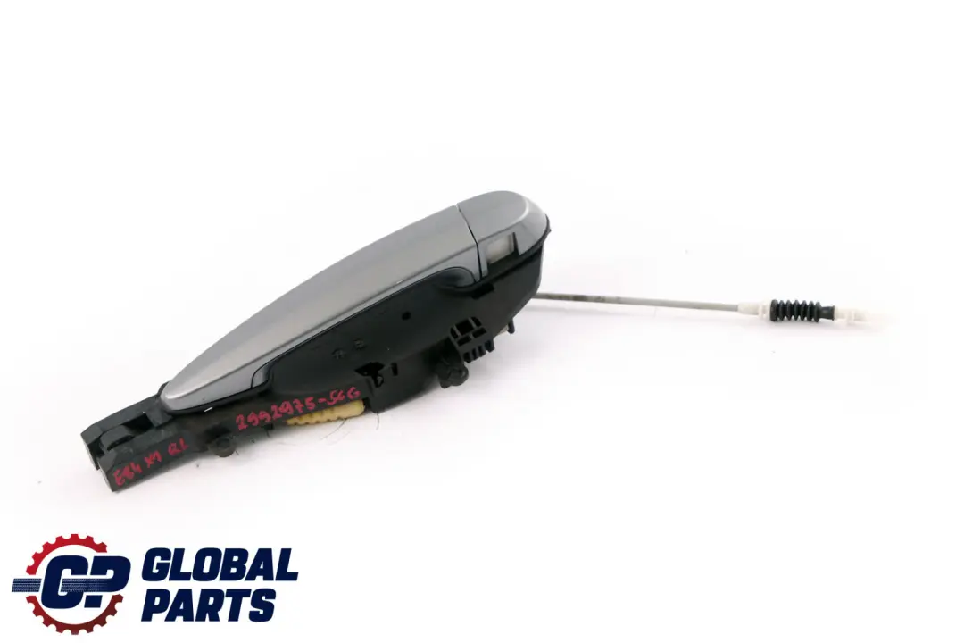 BMW E84 manija De La puerta trasera izquierda exterior Spacegrau Gris A52 - SKU 2992975-SCG - Número de pieza 2992975