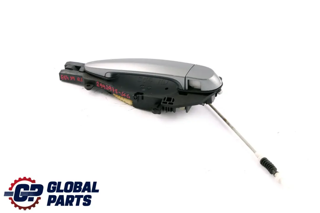 Left Outside Door Grab Handle N/S Spacegrau Grey A52 to BMW X1 Series E84 Rear with Part number 2992975 BMW X1 Series E84 Rear Left Outside Door Grab Handle N/S Spacegrau Grey A52 - SKU 2992975-SCG - Part number 2992975