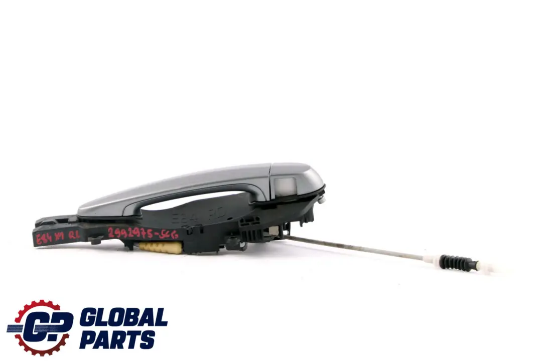 manija De La puerta trasera izquierda exterior Spacegrau Gris A52 para BMW E84 con número de pieza 2992975 BMW E84 manija De La puerta trasera izquierda exterior Spacegrau Gris A52 - SKU 2992975-SCG - Número de pieza 2992975