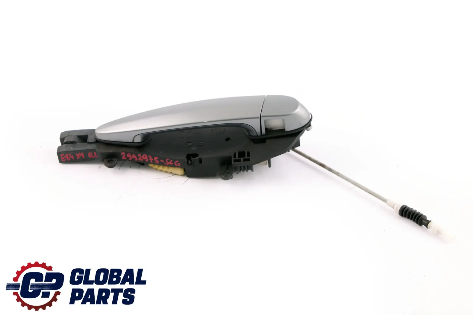 BMW E84 manija De La puerta trasera izquierda exterior  Spacegrau Gris A52