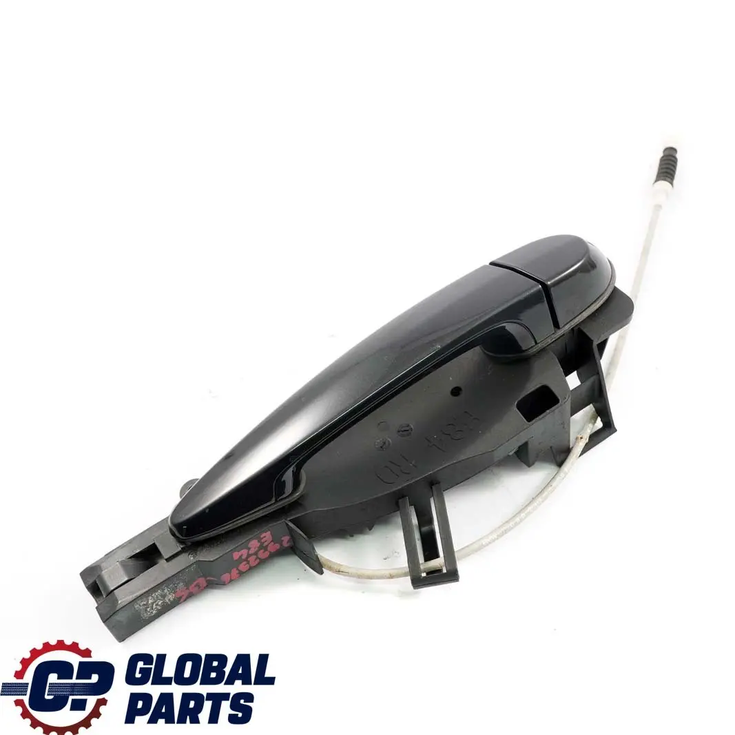BMW X1 E84 Maniglia Porta Esterna Posteriore Destra Black Sapphire 475 Nero - SKU 2992976-BS - Numero di parte 2992976