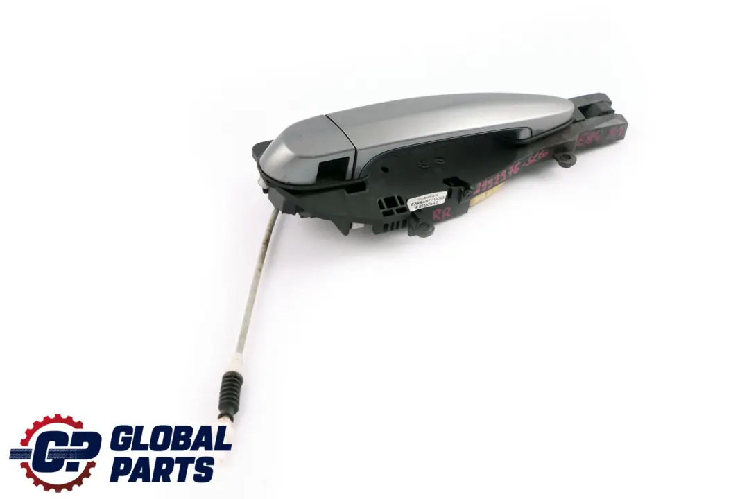 BMW X1 E84 Rear Right Outside Door Grab Handle O/S Spacegrau Grey - A52 - SKU 2992976-SCG - Part number 2992976