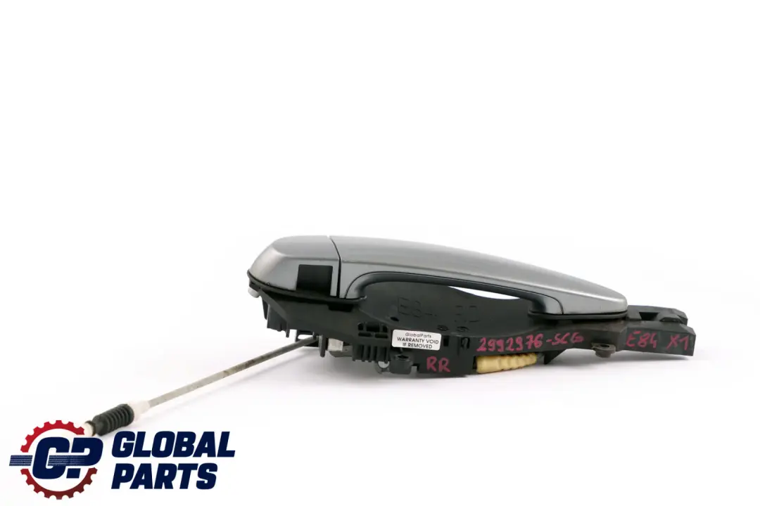 BMW X1 E84 Rear Right Outside Door Grab Handle O/S Spacegrau Grey - A52 - SKU 2992976-SCG - Part number 2992976