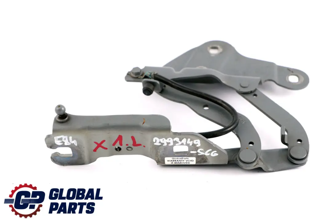 Left N/S Engine Hood Hinge Spacegrau Space Grey A52 2990359 to BMW X1 Series E84 with Part number 2993149 BMW X1 Series E84 Left N/S Engine Hood Hinge Spacegrau Space Grey A52 2990359 - SKU 2993149-SCG - Part number 2993149