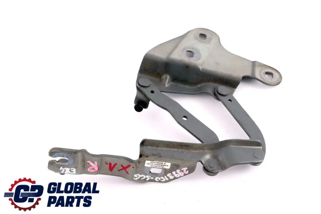 BMW E84 Derecho Motor Capo Bisagra Spacegrau Gris Espacial A52 2990360 - SKU 2993150-SCG - Número de pieza 2993150
