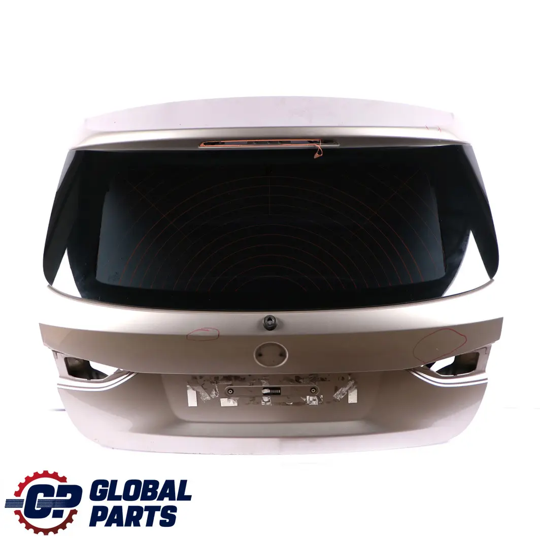 Boot Trunk Lid Tailgate Boot Lid Kaschmirsilber Silver - A76 to BMW X1 E84 Rear with Part number 2993152 BMW X1 E84 Rear Boot Trunk Lid Tailgate Boot Lid Kaschmirsilber Silver - A76 - SKU 2993152-KAS - Part number 2993152