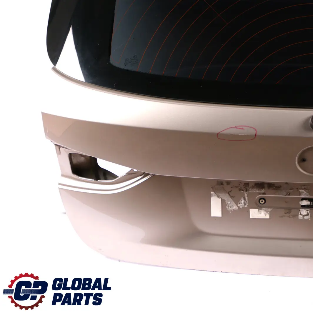 Boot Trunk Lid Tailgate Boot Lid Kaschmirsilber Silver - A76 to BMW X1 E84 Rear with Part number 2993152 BMW X1 E84 Rear Boot Trunk Lid Tailgate Boot Lid Kaschmirsilber Silver - A76 - SKU 2993152-KAS - Part number 2993152