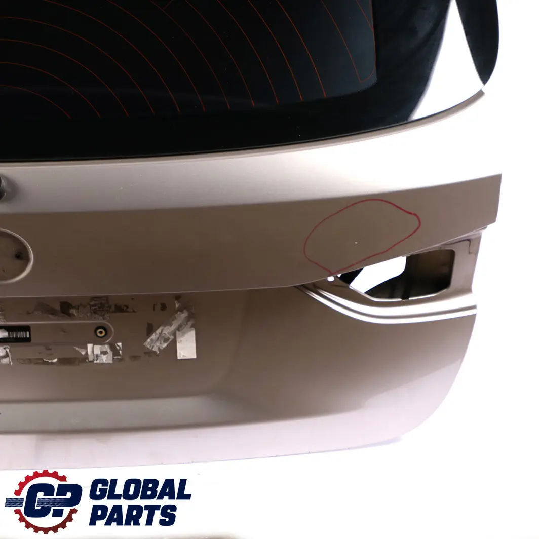 Boot Trunk Lid Tailgate Boot Lid Kaschmirsilber Silver - A76 to BMW X1 E84 Rear with Part number 2993152 BMW X1 E84 Rear Boot Trunk Lid Tailgate Boot Lid Kaschmirsilber Silver - A76 - SKU 2993152-KAS - Part number 2993152