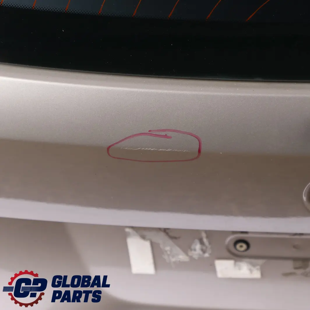 Boot Trunk Lid Tailgate Boot Lid Kaschmirsilber Silver - A76 to BMW X1 E84 Rear with Part number 2993152 BMW X1 E84 Rear Boot Trunk Lid Tailgate Boot Lid Kaschmirsilber Silver - A76 - SKU 2993152-KAS - Part number 2993152