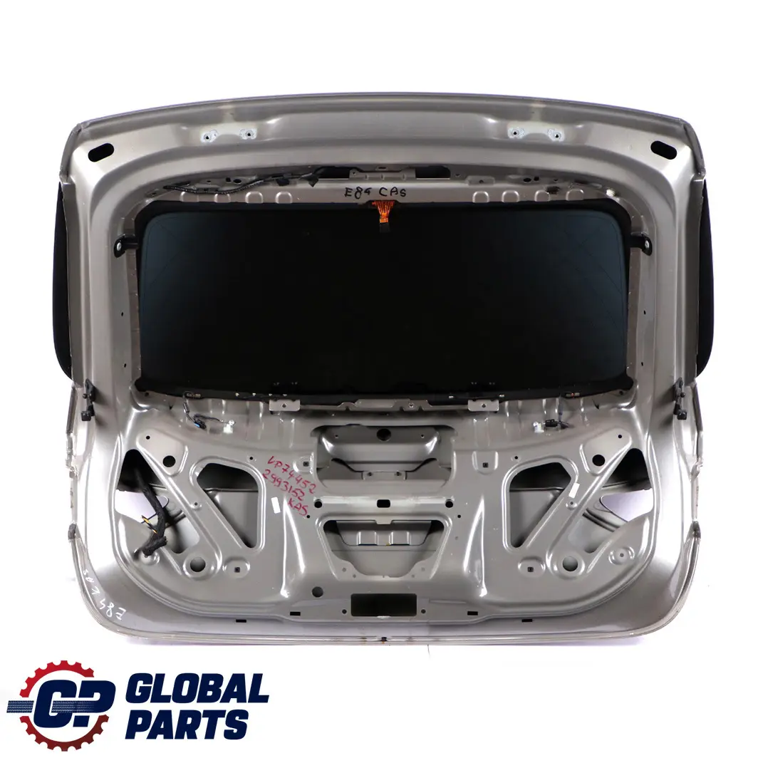 Boot Trunk Lid Tailgate Boot Lid Kaschmirsilber Silver - A76 to BMW X1 E84 Rear with Part number 2993152 BMW X1 E84 Rear Boot Trunk Lid Tailgate Boot Lid Kaschmirsilber Silver - A76 - SKU 2993152-KAS - Part number 2993152