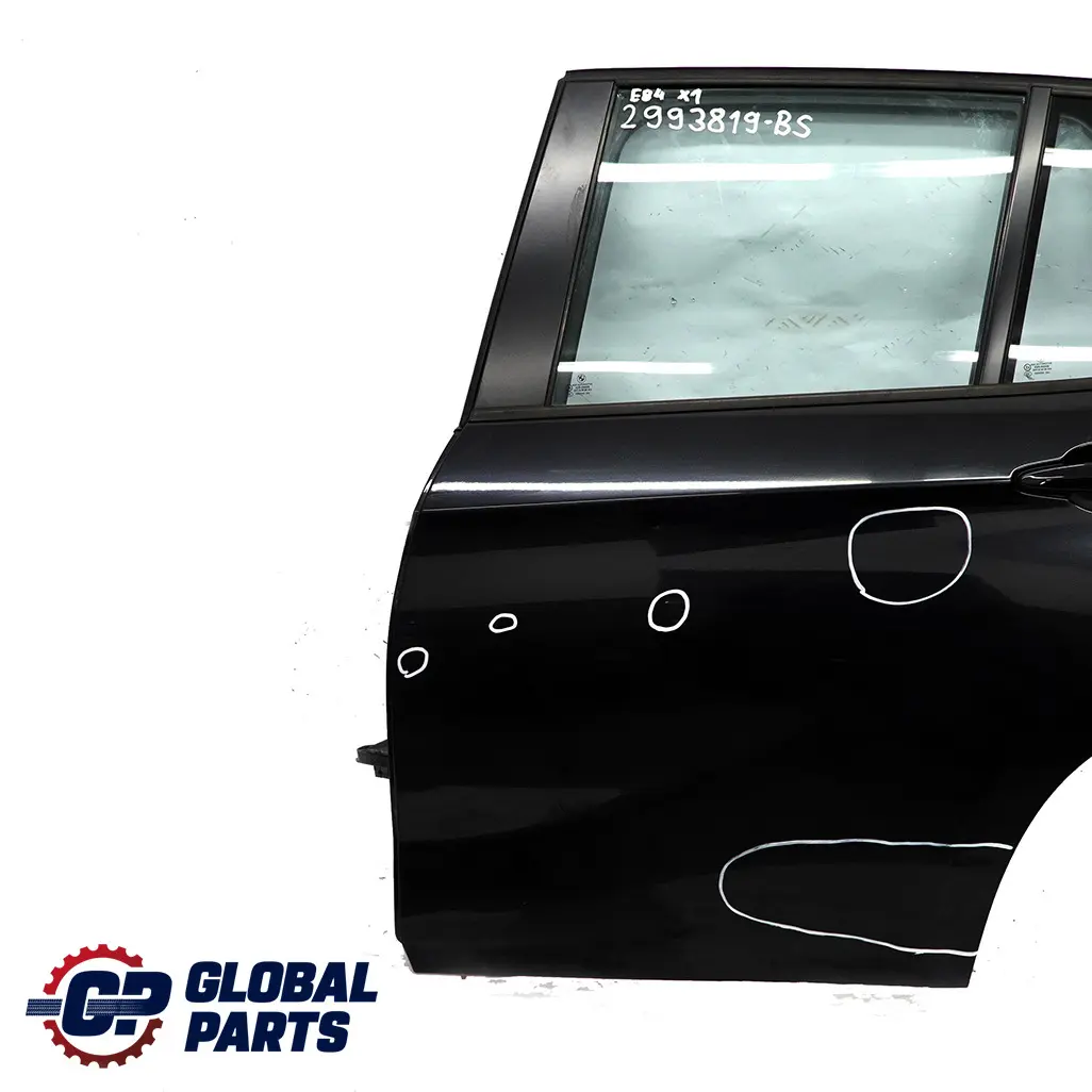 Door Rear Left N/S Black Sapphire Metallic - 475 to BMW X1 Series E84 with Part number 2993819 BMW X1 Series E84 Door Rear Left N/S Black Sapphire Metallic - 475 - SKU 2993819-BS - Part number 2993819