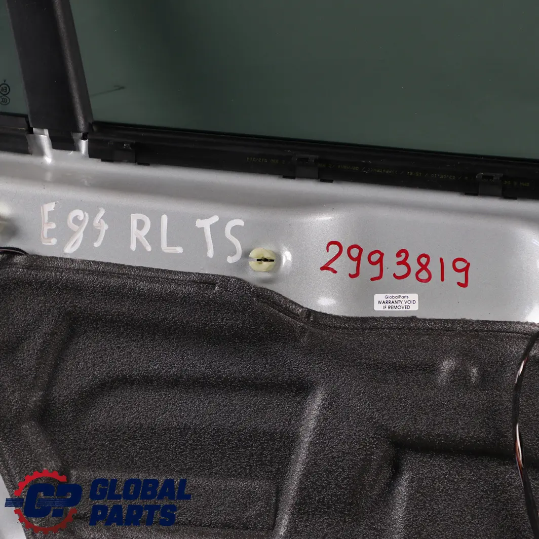 Door Rear Left N/S Titansilber Titan Silver Metallic - 354 to BMW X1 Series E84 with Part number 2993819 BMW X1 Series E84 Door Rear Left N/S Titansilber Titan Silver Metallic - 354 - SKU 2993819-TS - Part number 2993819