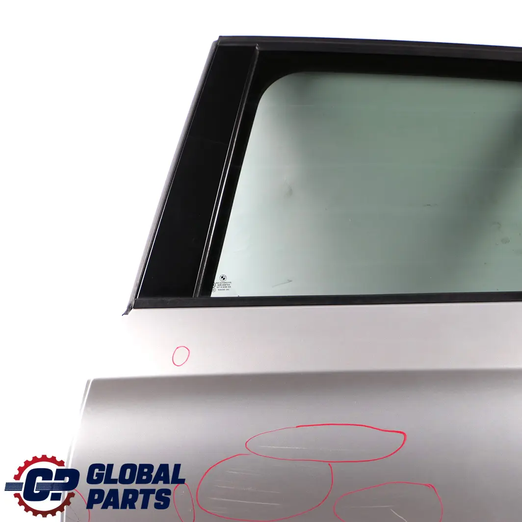 Door Rear Left N/S Titansilber Titan Silver Metallic - 354 to BMW X1 Series E84 with Part number 2993819 BMW X1 Series E84 Door Rear Left N/S Titansilber Titan Silver Metallic - 354 - SKU 2993819-TS - Part number 2993819