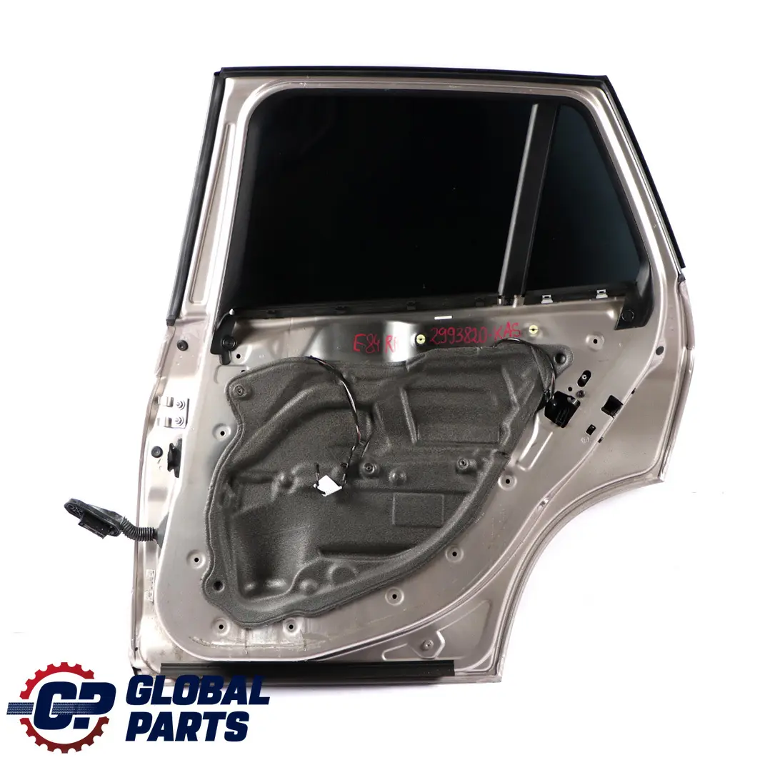 Door Rear Right O/S Kaschmirsilber Silver Metallic - A72 to BMW X1 Series E84 with Part number 2993820 BMW X1 Series E84 Door Rear Right O/S Kaschmirsilber Silver Metallic - A72 - SKU 2993820-KAS - Part number 2993820