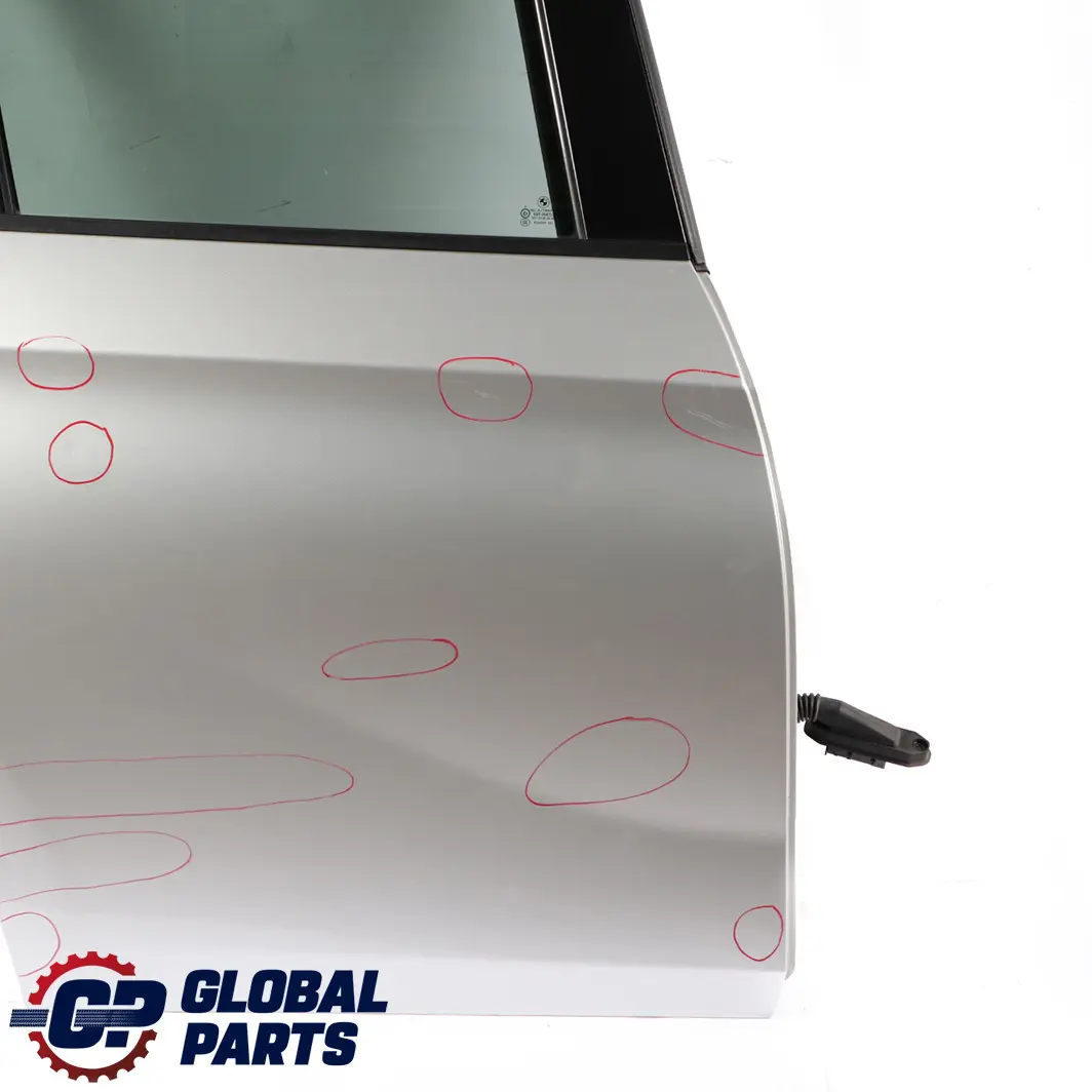 Door Rear Right O/S Titansilber Titan Silver Metallic - 354 to BMW X1 Series E84 with Part number 2993820 BMW X1 Series E84 Door Rear Right O/S Titansilber Titan Silver Metallic - 354 - SKU 2993820-TS - Part number 2993820