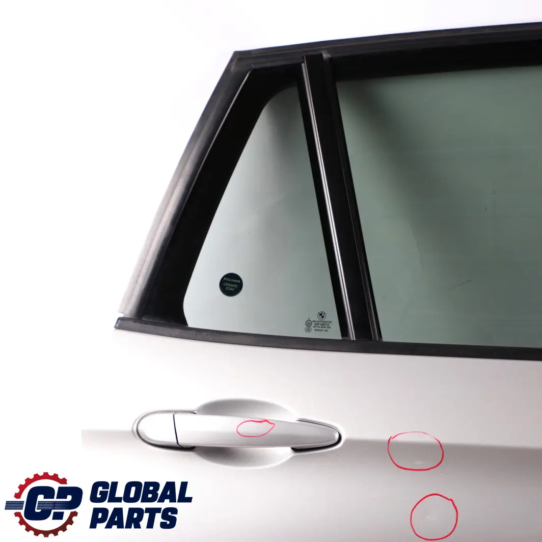 Door Rear Right O/S Titansilber Titan Silver Metallic - 354 to BMW X1 Series E84 with Part number 2993820 BMW X1 Series E84 Door Rear Right O/S Titansilber Titan Silver Metallic - 354 - SKU 2993820-TS - Part number 2993820