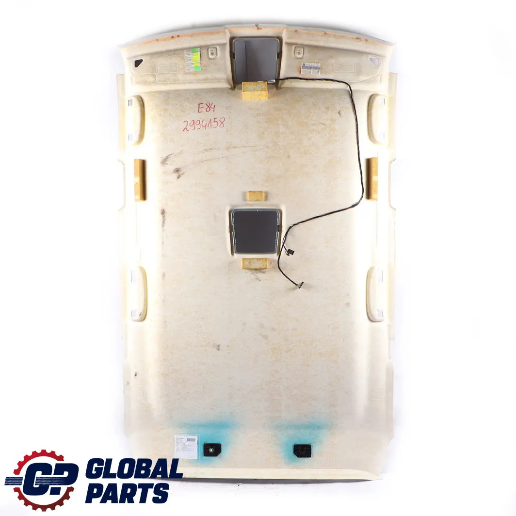 Bare Headlining Moulded Roof Lining Grau Grey UK to BMW X1 Series E84 with Part number 2994158 BMW X1 Series E84 Bare Headlining Moulded Roof Lining Grau Grey UK - SKU 2994158 - Part number 2994158