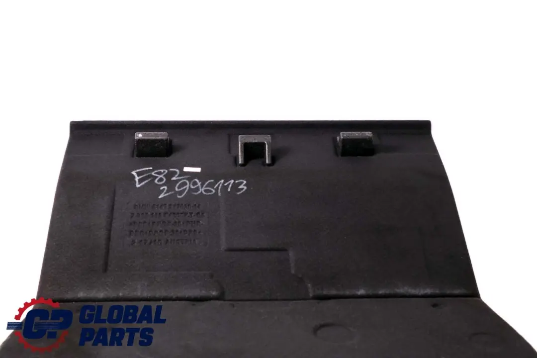 BMW E82 Trunk Lid Cargo Storage Floor Carpet Mat Insert Trim Cover - SKU 2996113 - Part number 2996113